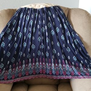 Maternity maxi skirt